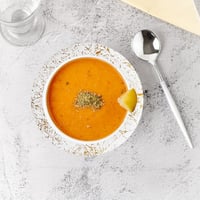 صحون تقديم الطعام 5حبة عميقة ومزخرفة فضي G_01_3