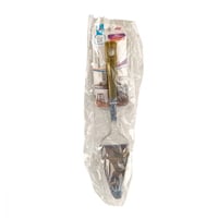 ملاعق تقديم الكيك والحلويات من الإستيل لون أصفر-O-...