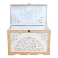 صناديق تخزين خشب مودرن 4 قطع