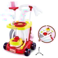 لعبة اطفال عربة التنظيف مع ملحقات-F-03-01