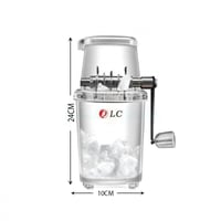 كسارة ثلج يدوية دي ال سي أبيض -H-04-01