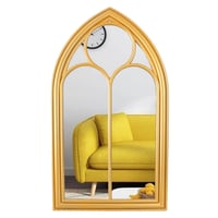 مرايا شباك بإطار ذهبي A_14_1