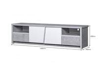 طاولة تلفزيون مستطيلة 160 سم مع ادراج متنوعة دورين...