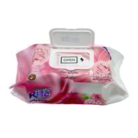 مناديل مبللة برائحة الورد العطرة