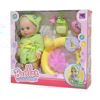 لعبة دمية أطفال مع أدوات الإستحمام-F-04-02