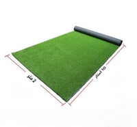 العشب الصناعي أخضر 10ملم رول مقاس 10*2 م