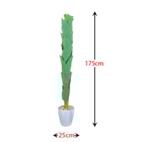 شجر زينة صناعي بقاعدة 175 سم