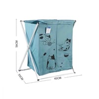 سلات غسيل ملابس قماش قابلة للطي A_09_5