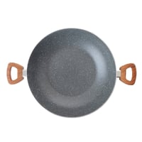 مقلى جرانيت مع غطاء زجاجي A-06-2