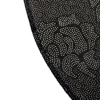 سجاده دائرية للأطفال بتصميم ساعة ورسومات الفضاء مق...