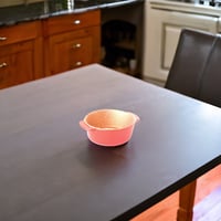 صحن سيراميك دائري للفرن