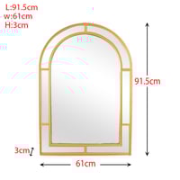مرايا ديكور حائط كلاسيك A_14_1