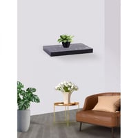 رفوف حائط لون رخامي غامق , من الخشب مقاس 40 سم A_1...