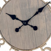 ساعه جدار أنيقة برونزي