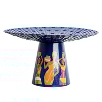 طقم صحون دائرية للتقديم 3 حبة بقاعدة-L-04-01