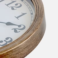 ساعة حائط ديكور جداري برونزي