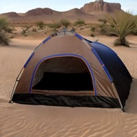 خيمة متنقلة ذاتية التركيب