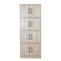 وحدة تخزين رفوف وادراج مقاس متوسط بيج