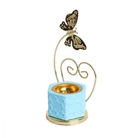 مبخرة بخور بقاعدة على شكل فراشة ذهبية-A-04-02