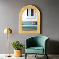 مرايا بإطار ذهبي للحائط A_14_1