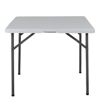 طاولة رحلات قابلة للطي ابيض