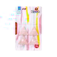 علاق لاصق جداري لون وردي - G-02-04