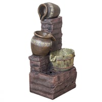 نوافير ديكور منزلي بإضاءة -B-02-02