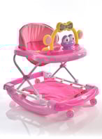 مشاية أطفال باللون الوردي