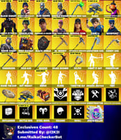 شيطون+اكس النعناع+فل سكنات نادره وعرق+سكنات تويتش+...