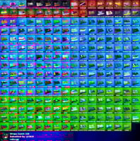 ترافس+325سكن+اكس كريتوس+حفل+سكنات نادره+ملغم شوب+ح...