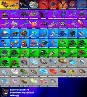 ترافس+برفسور+سكن سيزن2+سكن السمكه النادر+حساب عرق+...