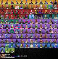 بنت الديسكو+برفسور+جون ويك+سكنات تويتش+سكن النادر+...