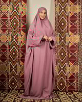 شرشف صلاة وردي- بخنق مطاط