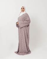 شرشف صلاة وردي غامق مشجر - سحاب