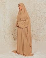 شرشف صلاة كافيه فاتح - بخنق مطاط