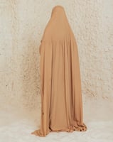 شرشف صلاة كافيه فاتح - بخنق مطاط