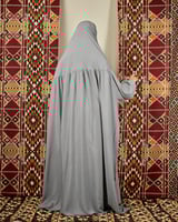 شرشف صلاة رمادي غامق - بخنق مطاط