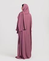 شرشف صلاة بنفسجي - لف بربطة جانبية