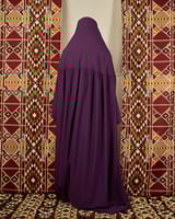 شرشف صلاة بنفسجي غامق - بخنق مطاط