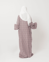 شرشف صلاة وردي غامق مشجر - سحاب