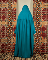 شرشف صلاة تركوازي فاتح - بخنق مطاط