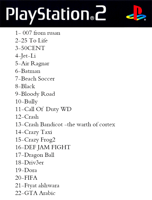 سوني 2 معدل ب75 لعبة محملة | PS2