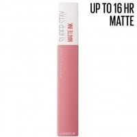 احمر شفاه سائل من ميبلين غير لامع سوبر ستاي 10