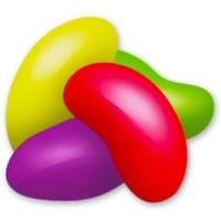 10 حبوب حلوى الجلي