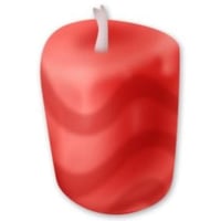 10 شمعة فراوله