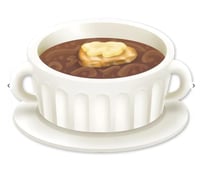 10 حساء البصل