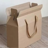 كيس كرتوني وسط مقاس 25*11*20