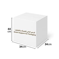 كرتون ابيض مقاس 44*34*34 (ربطة)