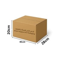 كرتون مقاس 20*28*40 (ربطة)