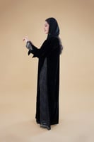 عباية نسائي مع طرحة- S807